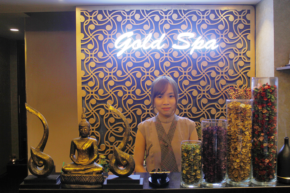 【平日11:00〜15:00限定】「Gold Spa」ではマッサージが20%OFFで受けられる!!