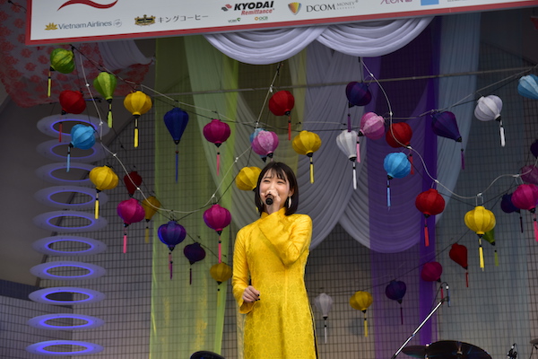「アジアの天使」上野優華、観光親善大使としてホイアン日本祭り参加決定